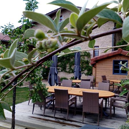 Gites Les Maisons Rouges Jasseron Exterior photo